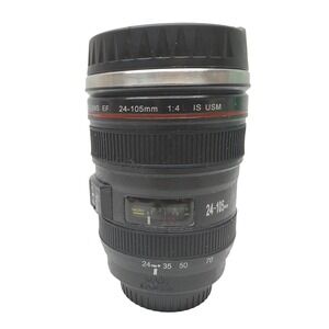 Camera Lens‎ Mug 24 105mm 1:4 IS USM Travel Tumbler with Lid